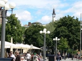 думается что шведы скоро снесут этот памятник литовской еврейке. вместе с мечетями