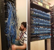 Обжал по новой , первое фото это когда клиент говорит что мне нужно прям сегодня , обычно так и происходит , я у себя тоже наворотил потом сказал что канал ляжет и на пару дней , купил ящик пива присел и спокойно все обжал . Кстати давно туда не заходил :) нужно хотя бы пыль протереть :)