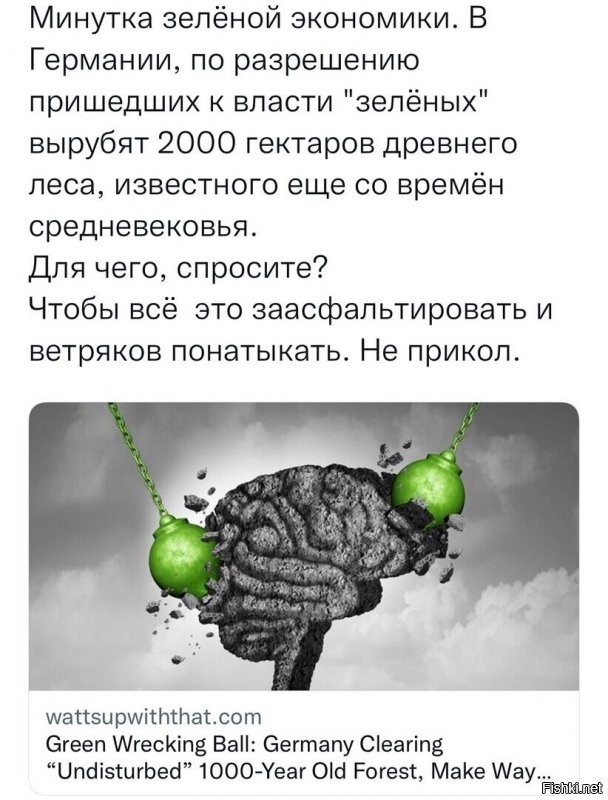 Чтобы получить "зелёное" электричество, надо агрегат заправить нефтью