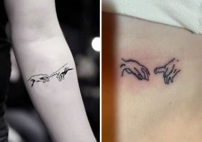 Тут легко исправить. Приспущенные трусы под правой кистью набить и всё