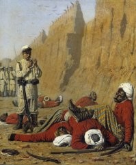 Верещагин. Не повезло. 
(Никакого разжигания, напротив, просто разбавить срач классикой)