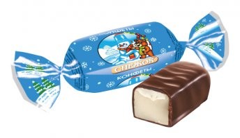 Пардон, я подумал, что речь о шоколадных конфетах, не разглядел, что на фантике написано "карамель". А шоколадные, оказывается, где-то в Новосибе выпускают.