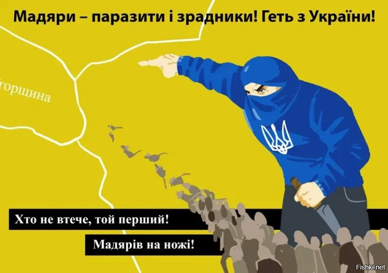 Там ещё на Мадьяров нацюки гавкают. Весьма серьёзно
