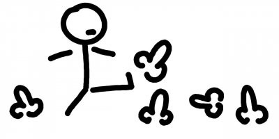 "Это - не хвост," - сказал Волк и покраснел...