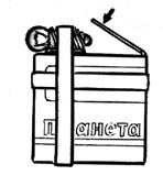 в детстве делали такую лампу. Плоская батарейка, СИНЯЯ ИЗОЛЕНТА и лампочка.