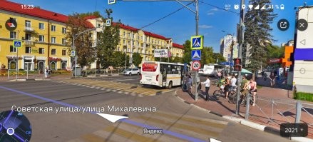 Это Раменское, пересечение Михалевича и Советской.