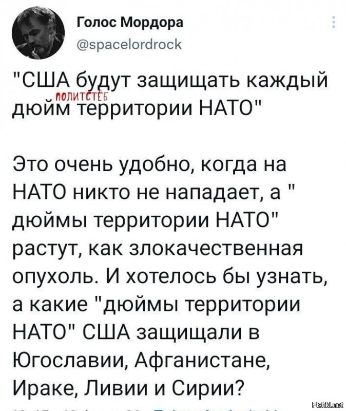 Пусть лучше расскажут, как Португалия в 61м получила п..ы от Индии за ГОА, а всесильное НАТО ограничилось только "озабоченностью".