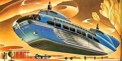 Хосподя! В 60е мода такая была,так представляли в то время будущее.