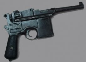 Прикольно. В руках Хана Соло - «затюненный» Mauser C96