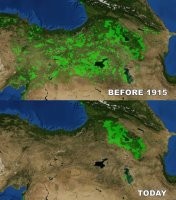 А теперь смещаем карту и видим что Армяне теперь тупо везде!
