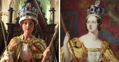 Так и кажется, что корона на глаза упадет ...