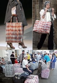 Челноки ( барыги, которые в 90е возили вещи из-за границы), походу что-то знали... 
 Теперь то - просто модный.