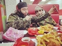 КФС в Алеппо во времена размещения там ИГИЛ - и ничего - работали суки.