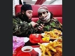 КФС в Алеппо во времена размещения там ИГИЛ - и ничего - работали суки.