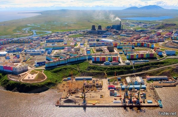 Чукотка


А теперь города севернее Анкориджа
Норильск 

Мурманск 

Якутск

Архангельск

А Сша севернее его ничего нет.