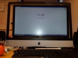 Сказал начальнику, что мне нужен iMac. Вот что ждало меня утром

Вот абсолютно правильно все сделал! Я бы так же поступил если бы у меня работники iMac потребовали вместо обычного компа! Точнее просто огрызок яблока положил бы на клавиатуру и больше заморачиваться бы не стал...