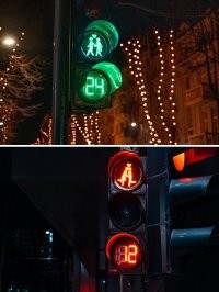 Как-то не по-европейски, что ли! Хоть светофоры у них гетеросексуальные)))