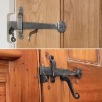 матчасть изучите внимательно. вот вам классическая щеколда. деревянные тоже бывают.