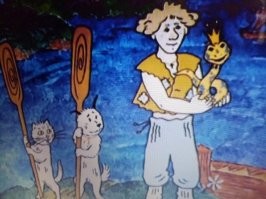 Встреча с голодным ужиком на рыбалке