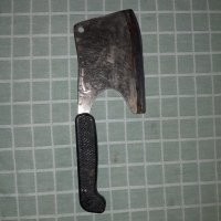 у меня такой))) на ручке до сих пор написано "ц. 4 р."))) сталь толщиной  5 мм))))