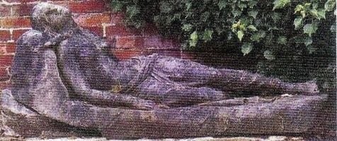 Я такую хрень над входом в подвал видел в Амстердаме, там бар или еще чёто.