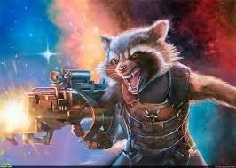 Как смышленый енот из мусорки выбирался