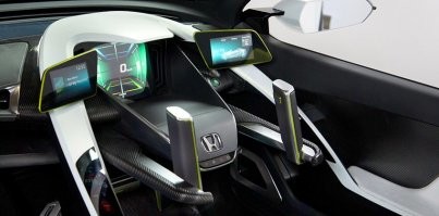 Штурвал Honda EV-STER вообще космос