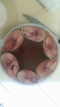 Вы не поверите. 
Селёдка тоже так случайно разложилась. :)