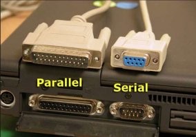 Если уже говорят про USB то правильнее был  бы их сравнивать не с разъемом для наушников, а  с портами ПК . В первую очередь  USB пришел на смену портов. А их вначале было двух видов - серийный порт (serial port) и параллельный порт (paralel port). На заре развития персонального компьютера (ПК или PC по иностранному) к серийным портам подключали мышь или клавиатуру, а к параллельному порту подключали принтер. Потом для мыши и клавиатуры сделали свои разъемы, а порты еще долго служили для связи между переферийными устройствами (детская игровая консоль например которая работала вместе с ПК подключалась к серийному порту компьютера, да и параллельный порт был для принтера еще долгое время ). А современный USB стал распространятся уже в нулевых годах и еще некоторое время на материнской плате комплектовался вместе со старыми портами. Сейчас в интернете можно найти переходники - если у кого старое оборудование которое работает с портами. Сложно представить что кто то пользуется ими дома, но в промышленности есть еще поддержаные но пока еще работоспособные  станки с ЧПУ например где для коммуникации с ПК еще применяется кабель с  серийным портом...