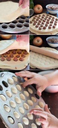 Система залпового огня пельменями - продуктивнее и меньше отходов. Из минусов: нет эротичного ободка на пельменях.