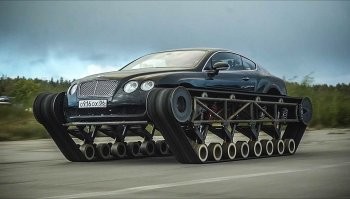 Mega Track — безумный французский гибрид спорткара и внедорожника