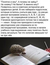 Интересно, о каком периоде идет речь?
Если о физмат школах Ноаосибирского академгородка, начала 60-х годов, то мимо. Фраза "ясно даже и ежу" использовалась еще Маяковским в 20-х и у кого-то мелькала еще, сейчас уж не вспомню...


Интересно, о каком периоде идет речь?