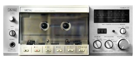 Todhiba Aurex PC-D12 Stereo Cassette Deck 1980y.