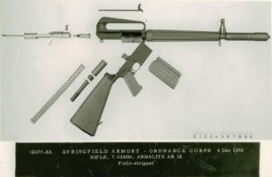 M16 сделана на основе AR-10...