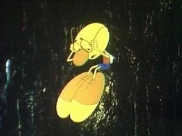 Ботинки у него светятся