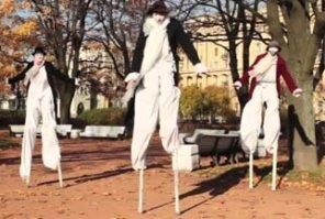 -Сообразим на троих?  )