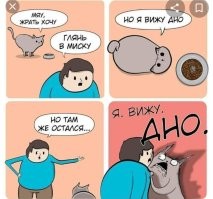 Поэтому-то котэ и стараются не допускать  стадии "в миске нет еды", чтобы режим берсерка не активировался