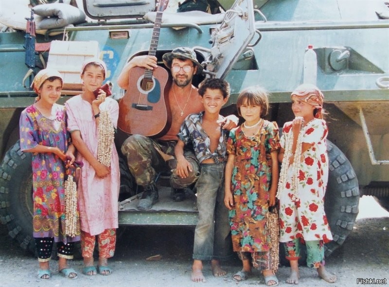 Юрий Шевчук в Таджикистане, 1996 г.