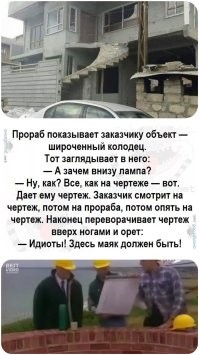 Ага, котлован забыли.