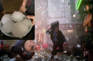 Мощный град размером с куриное яйцо