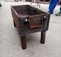 Мангал противоугонный и антивандальный.