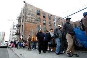 А могли бы нищим отдать.