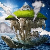 Меньше возмущайтесь... Ибо газ - тоже произведён слонами. 
 Упс, вот и возник новый "научный" факт.