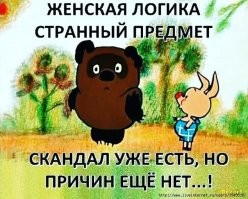 Пост о женской логике, собранный мужчиной