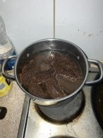 Знакомые сварили кровяных колбасок
