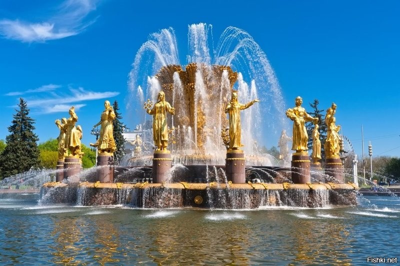 В Москве стартовал сезон фонтанов