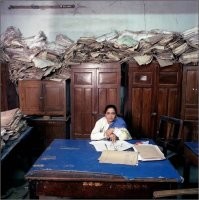 Всё эту мукулатуру можно сжечь. Ибо найти хоть что-либо в таком покрытом пылью архиве не реально.