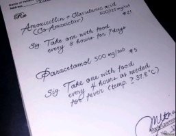 Вот почерк человека, который позорит профессию своим почерком!