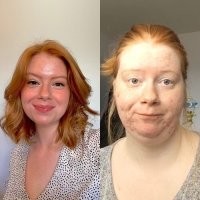 На половине фотографий перепутано "было - стало"