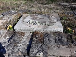 Сегодня проезжал мимо памятника советским воинам у нас в Латвии. Вот же мрази, что убрали его...  ...неделю назад ещё был.
